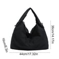 thumbnail image 2 of Slouchy Tote Bag for Women, Large Shoulder Handbag, Casual Travel Gym Bag, Everyday Crossbody, Versatile Use for Work, College, Shopping & Weekend Getaways, 2 of 6