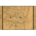 thumbnail image 1 of 24"x36" Gallery Poster, map of entrance of Chesapeake Bay virginia 1781, 1 of 1
