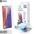 thumbnail image 1 of Galaxy Note 20 Screen Protector [Dome Glass] Full Coverage Tempered Glass Shield [Liquid Dispersion Tech] Easy Install, 1 of 5