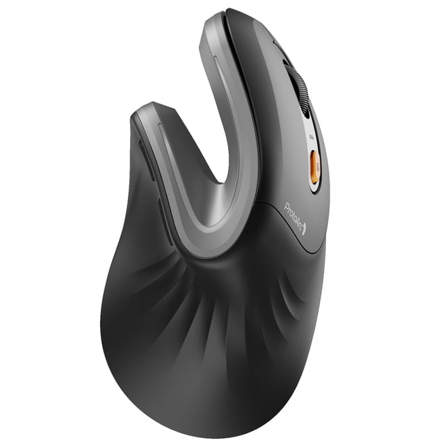 Ratón inalámbrico ProtoArc Ergonómico Vertical EM11 NL Gris