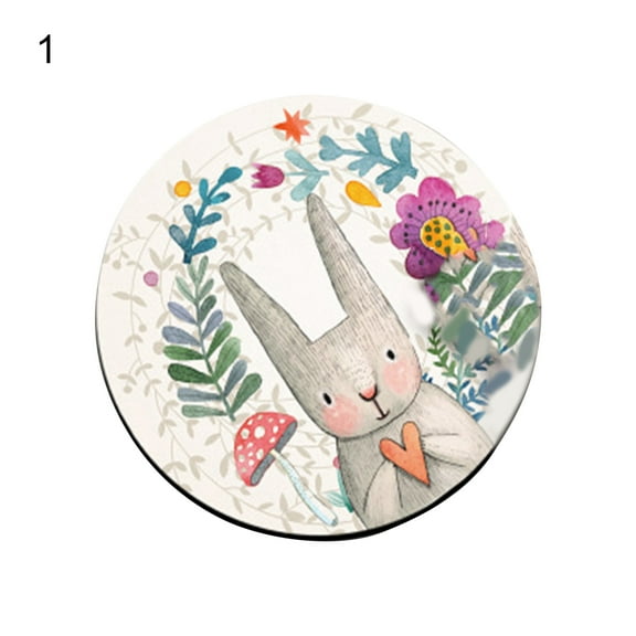 Mouse Pad Animal Print Smooth Surface Ultra Thin Waterproof Mouse Pad for Home,1#