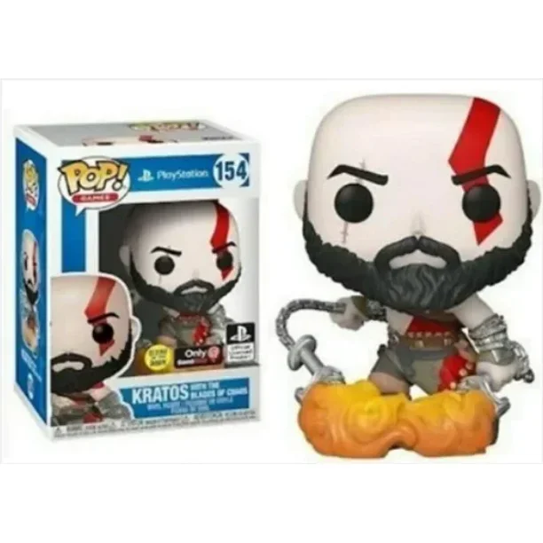 NEW Funko God of War Kratos 25# 269# 154# Glows in e Dark PVC Action Toy Figures Brinquedos Vinyl Figure Collection Toys
