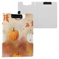 thumbnail image 3 of A4 Double Clip File Folder 18.9x12.6in Clipboards Foldable Binder Holds 80 Sheets Project Folder for Office, Home A Beautiful Autumn Scene, 3 of 9