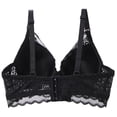 thumbnail image 3 of Patlollav Womens Plus Size Seamless Push Up Lace Sports Bra Breathable Base Tops Underwear, 3 of 6