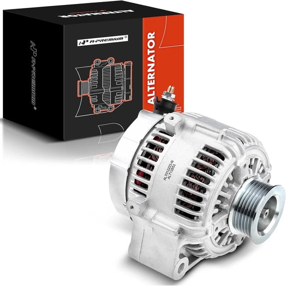 A-Premium Alternator Compatible with Lexus LS400 1993 1994 V8 4.0L, 100Amp 12V Clockwise 6-Groove Pulley, Replace# 2706050070, 100211-6390, 100211-6440, 270605008084