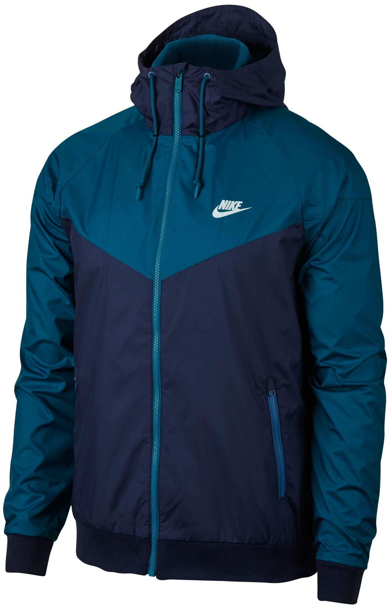 Nike Men's Windrunner Full Zip Running Jacket - Binary Blue/Dust - Size ...