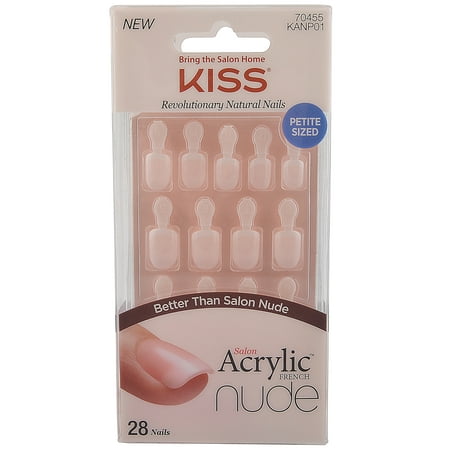 KISS Salon Acrylic Nude Nails - Holla Back - (Best Way To Remove Acrylic Nails)