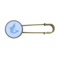 thumbnail image 1 of Leaping Dolphin Spray Dexterity Retro Metal Brooch Pin Clip Jewelry, 1 of 3