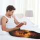 thumbnail image 5 of Fotbe Cool Fire Man Pantalones de Pijama para Hombre, Pantalones de Dormir, Pantalones de Casa con Cintura Ajustable y Bolsillos-Small, 5 of 6