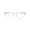 (2936) Silver,White/Demo, variant on Ray-Ban Prescription Eye Glasses with Case, Size 51, Silver Frames with Demo Lens