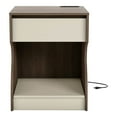 thumbnail image 5 of ENITIAL STAR Carey Contemporary Wood Storage Nightstand with USB Ports, 5 of 5