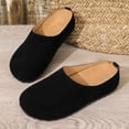 thumbnail image 6 of Wovix House Slipper For Women Artificial Leather Clogs Round Toe Shoes Mules Cork Footbed Arch Support Comfort Casual Slip-On Footwear Daily Wear, 6 of 9