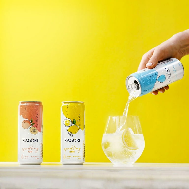 Zagori Sparkling Natural Water 330ml - Carbonated Natural Water