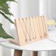 thumbnail image 5 of Soporte de joyería de collar en forma de L Zulema colgador organizador de madera, 5 of 8