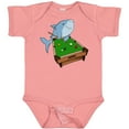 thumbnail image 3 of Inktastic Pool Shark Boys or Girls Baby Bodysuit, 3 of 5
