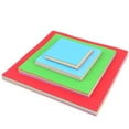 thumbnail image 2 of UPGRATOR Paper Folding Origami Kits Square Assorted Color 400pcs 7x7in 10x10in 15x15in 20x20in, 2 of 8