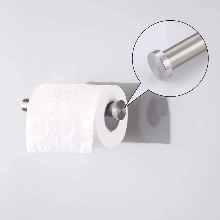 Self Adhesive Paper Towel Holder Brushed 304 Stainless Steel 