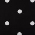 thumbnail image 5 of Contemporary Home Living Set of 4 Black and White Polka Dot Napkin, 18", 5 of 7