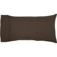 thumbnail image 2 of VHC Brands Kettle Grove Bedroom Decor, King Pillow Case Set of 2, Black, 21x40, 2 of 2
