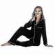 thumbnail image 2 of Women's Pajama Sets Lapel Soft Pajamas Long-sleeved Button-up Pajamas With Long Pants, 2 of 2