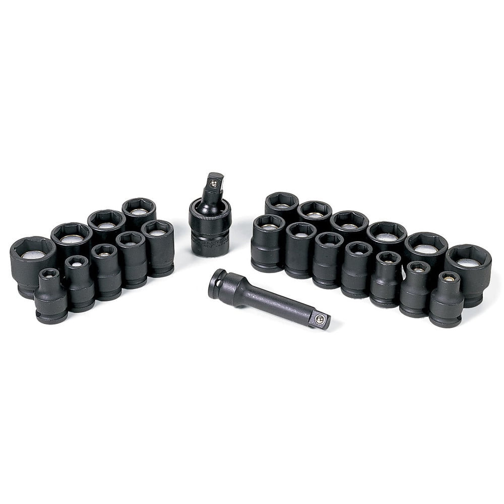 Magnetic Socket Set - Sizes 6, 8, 10, 12, 13mm, 50mm Long, For Holding Screws And Fasteners