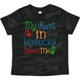 thumbnail image 3 of Inktastic My Aunt in Kentucky Loves Me Boys or Girls Toddler T-Shirt, 3 of 5