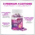 thumbnail image 5 of Hair Vitamins for Women for Hair Growth - Argan-Infused Supplement with Collagen, Biotin and Hyaluronic Acid - Supports Faster Hair Growth, Skin & Nails Beauty Vitamins, Bottled in USA - 60 Softgels, 5 of 9