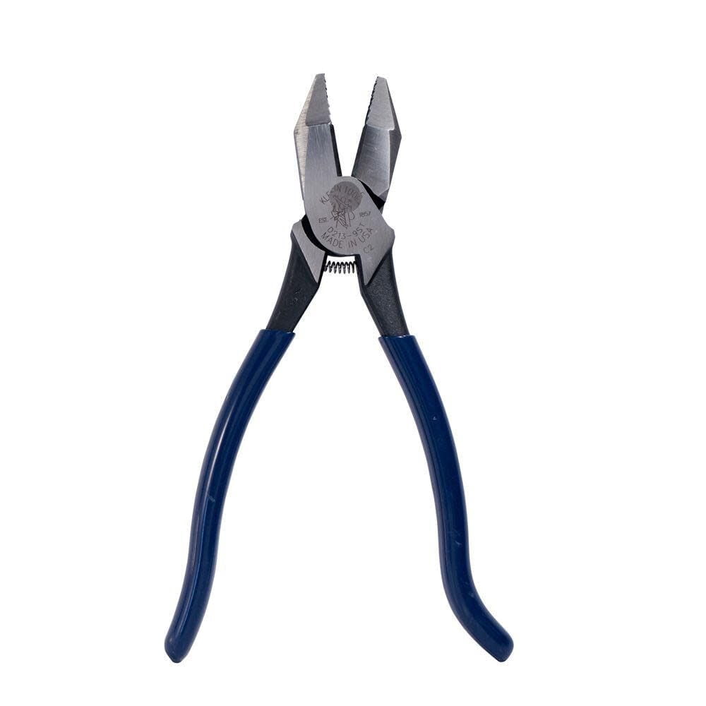 Klein Tools D213-9ST Ironworker's High-Leverage Square Nose Pliers