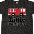 thumbnail image 4 of Inktastic Little Firefighter Fire Engine Boys or Girls Baby Bodysuit, 4 of 5
