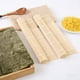 thumbnail image 4 of Aparatos de cocina, Accesorios de cocina, Utensilios de cocina, Esterilla de bambú para sushi de 24 cm, Superficies blancas, Superficies amarillas, Superficies verdes, Esterilla enrollable de plástico, 4 of 6