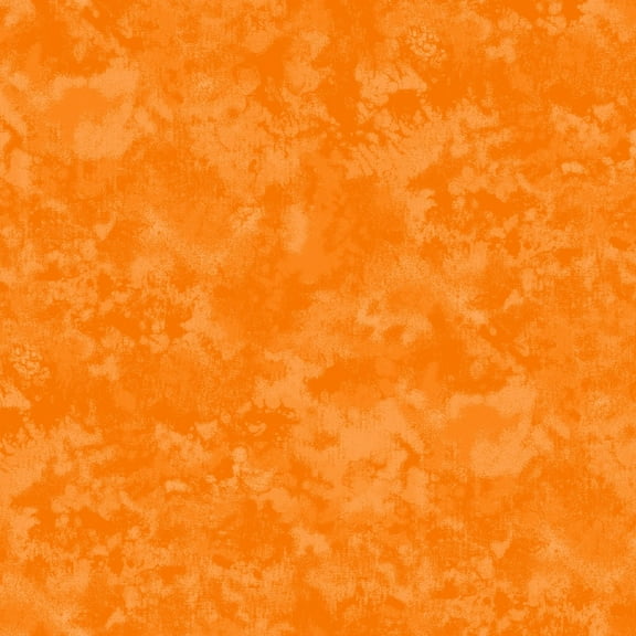Marbled Pattern Sewing Fabric, Orange 44/45in 100% Cotton