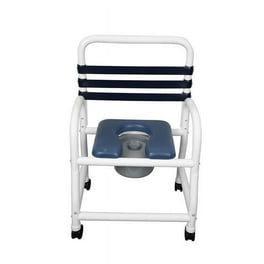 Mor Medical International Deluxe New Era Infection Control Shower Commode Chair 3 in. Twin All Locking Casters 25 x 10 x 21 in. Walmart