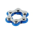 thumbnail image 5 of Squeeze Toys for Relaxation, Relaxation Relief Toys, 6-Link Green Bike Chain, Metal Squeeze Toys, Click Feedback, Desk Work Use, 1 Pc, 5 of 6