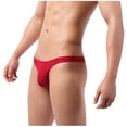 thumbnail image 4 of TIHLMK sous-Vêtements pour Hommes Taille Basse Mode Rayures Colorées String Confortable, 4 of 8
