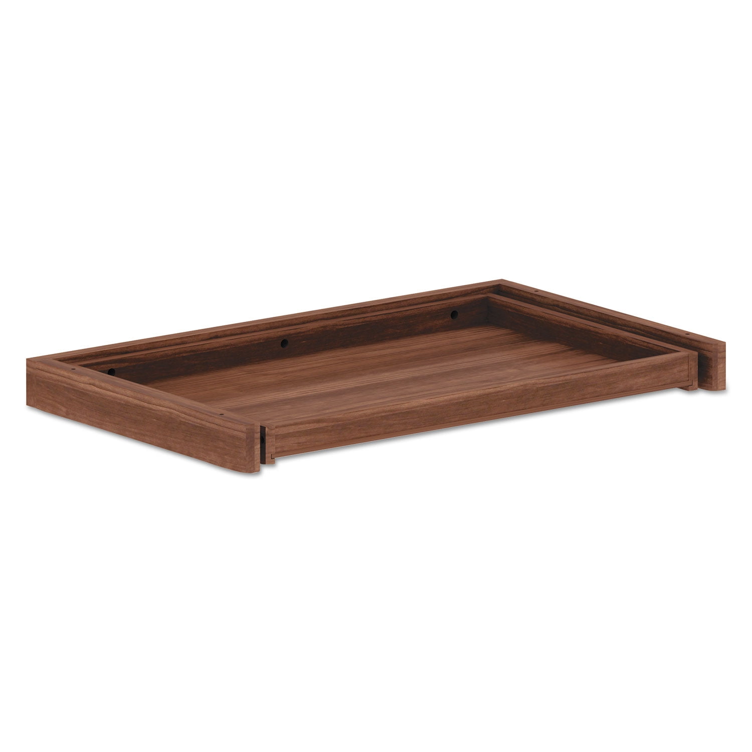 Alera Valencia Series Woodgrain Laminate 6-Compartment Under Counter File Organizer, Espresso