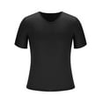 thumbnail image 4 of White Shirt for Men T Shirts for Men Summer Shirts for Men Loose Fit V Neck Short Sleeve Casual Tee Tops Fashion Solid Color Athletic Beach Blouses, 4 of 8