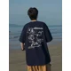 thumbnail image 3 of Camisetas de manga corta con estampado gráfico de verano para hombre, camiseta de algodón de gran tamaño con cuello redondo, camiseta de moda de calle, ropa Y2K, 3 of 5