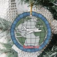 thumbnail image 2 of Personalized Travel Adventures Ornament 2025, Custom Traveling Destination Ornament, Vacation Gift, Travel Gift, Gift for Travelers, 2 of 4