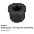 thumbnail image 3 of M20 Flange Hex Nut, 1 Pack Grade 10.9 Carbon Steel Black Oxide Finished Hex Flange Nut for Machinery, 3 of 5