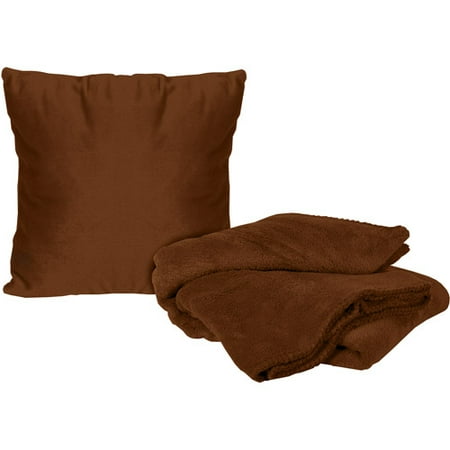 2-Piece Microplush Pillow and Throw Set