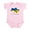 Petal Pink, variant on CafePress - I Stand With Ukraine Flag Ukrainian Prid Body Suit - Baby Light Bodysuit, Size Newborn - 24 Months