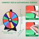 thumbnail image 5 of WinSpin 20" Prize Wheel 14 Slots Dry Erase Spinning Wheel for Pub Party Eagle, 5 of 9