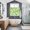Green, variant on St. Patrick's Day Kitchen Curtains Window Panels, Watercolor Shamrock Polka Dots Light Green Insulated Window Treatment Curtain, Grommet Curtains for Bedroom/Living Room/Bathroom, 2 Piece 52"Wx63"L
