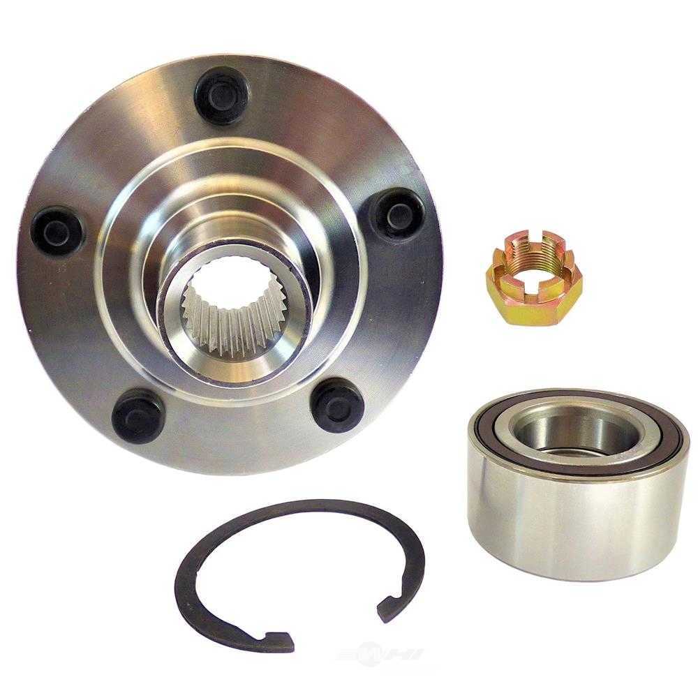 ACDelco 51881SK Front Wheel Bearing and Hub Assembly Repair Kit