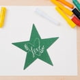 thumbnail image 2 of 30pcs Pentagram Paper Cutouts Graffiti Paper Cutouts Kindergarten Wall Decors, 2 of 9