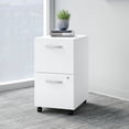 thumbnail image 7 of Easy Office 2 Drawer Mobile File Cabinet in Pure White - Engineered Wood, 7 of 7
