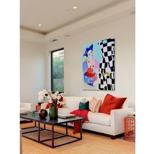 Dress up Game Painting Print on Wrapped Canvas