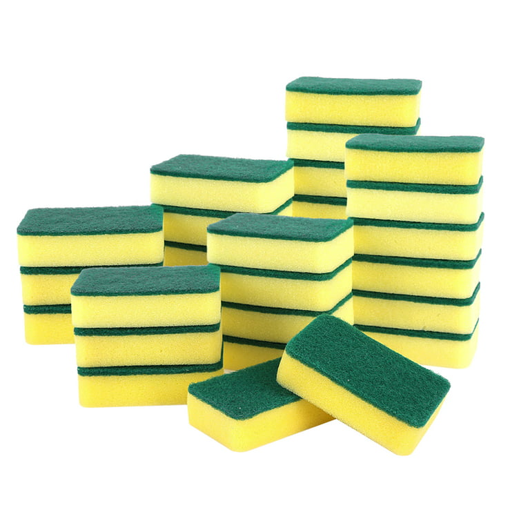 24 Pack Bulk Kitchen Cleaning Sponges Scratch Proof Dishwashing Odorless  Suitable For Kitchen Washing Dishwashing Bathroom