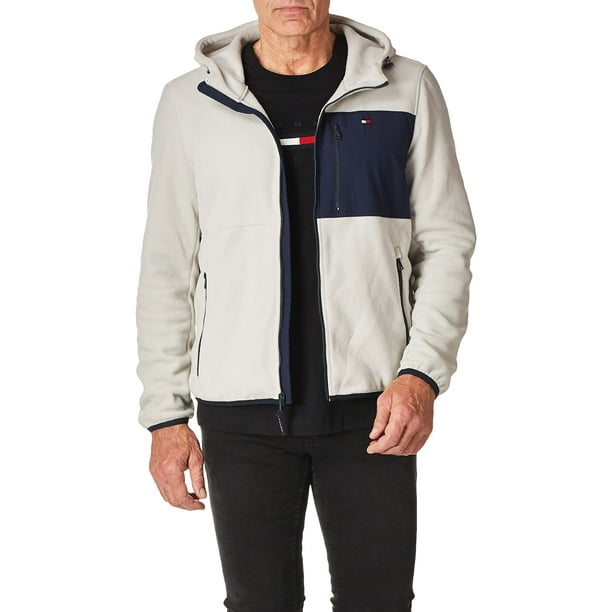 Chaqueta Tommy Hilfiger de forro polar de alto rendimiento con capucha para hombre