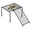 Small, variant on Turtle Basking Platform with Suction Cups, 23x32x11 cm for Aquarium Tank
